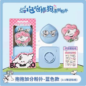 amortals points makeup puff set air cushion puff drop puff super lembut kecantikan spons make up