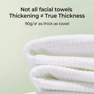 amortals korea soft skin friendly cleansing facial towel makeup removal multipurpose 70 pcs 90g ㎡ shopee philippines