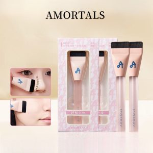 amortals foundation brush one line brush flat ultra thin markless powder makeup makeup liquid foundation special portable easy to use makeup brush shopee philippines