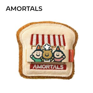 amortals x tunee goods bread series double combination fluffy powder puff toast bear honey powder puff lt6n shopee philippines